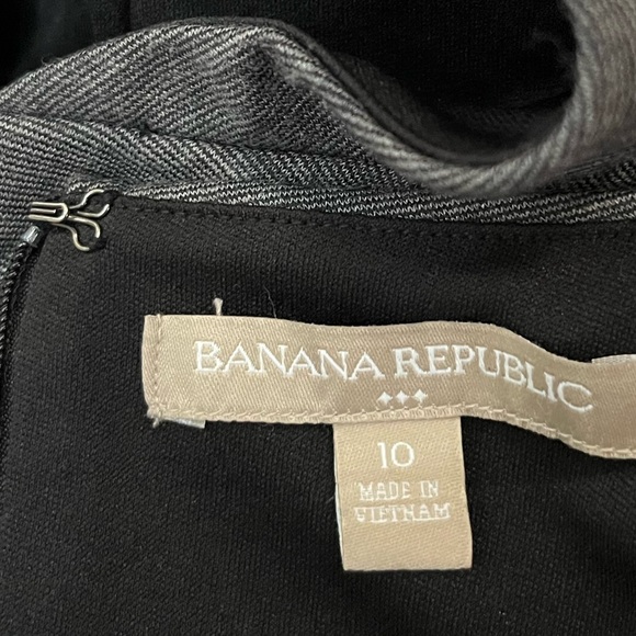 BANANA REPUBLIC Gray Cut Out Sheath Dress NWOT - Picture 9 of 10